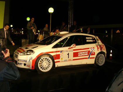 Fiat Grande Punto Abarth S2000 de Miguel Fuster