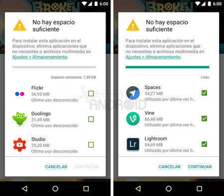 No Hay Espacio Suficiente