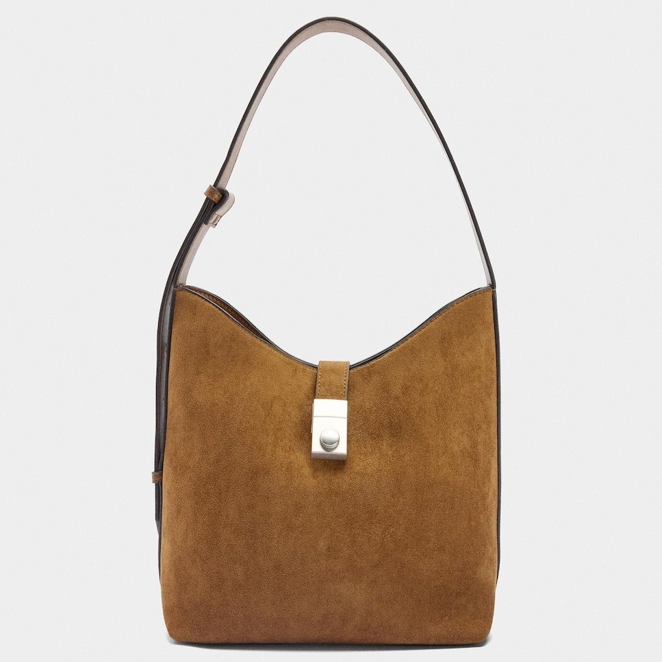 Parfois
Bolso de hombro con neceser extraíble y cierre de botón en liso