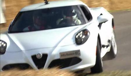 Alfa Romeo 4C choca en Goodwood