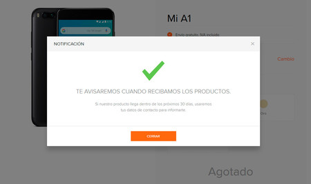 Xiaomi Mi A1 Agotado