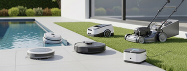 Los robots aspiradores han tenido descendencia: ahora también limpian el fondo de las piscinas, limpian cristales y cortan el césped 
