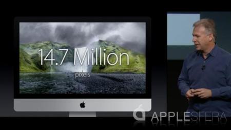 iMac Retina, 14,7 millones de píxeles en una pantalla de 27 pulgadas