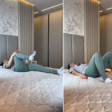 Vanessa Andrade, entrenadora de Pilates: Esta rutina de cuatro ejercicios de pilates en cama es perfecta para mayores de 60 años
