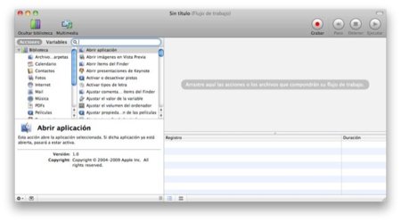 Acciones de Facebook compatibles con Automator