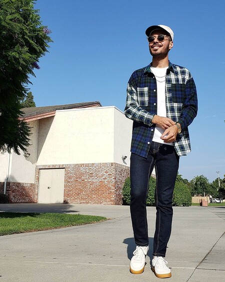 El Mejor Street Style De La Semana Camisa Cuadros Franela Lenador 10