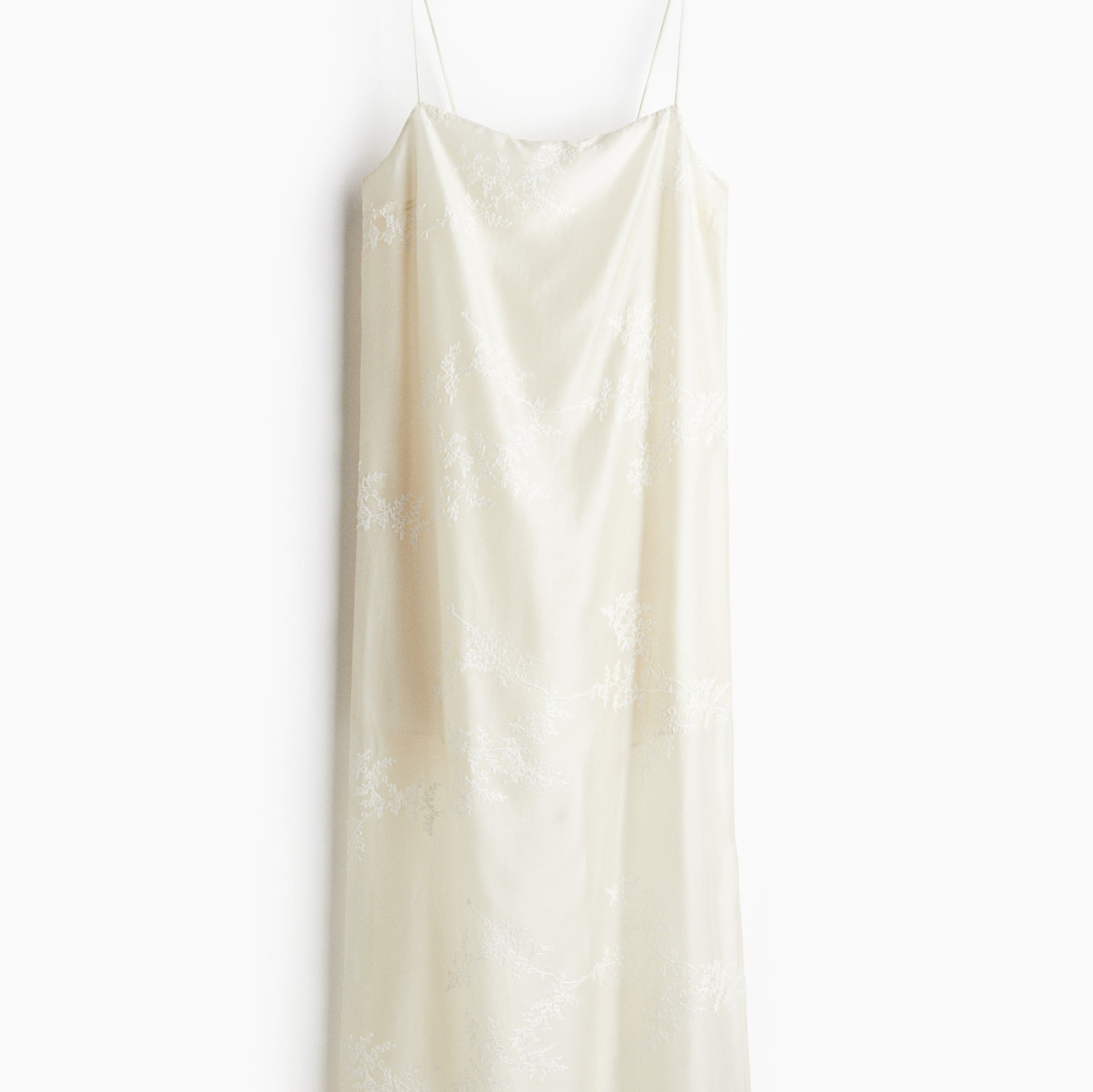 Vestido lencero bordado

