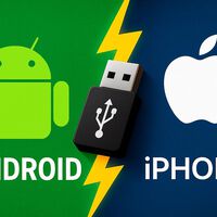 Android me ha salvado más de una vez en algo donde el iPhone es un desastre: usar el móvil como memoria USB