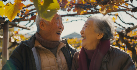 Cinematic Style Couple Vineyard 1