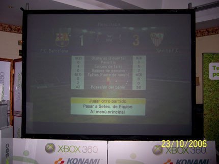 VidaExtra en la Experiencia 360: Pro Evolution Soccer 6