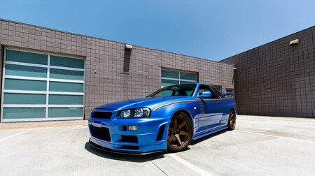 Nissan Skyline GT-R V-Spec II R34 ex Paul Walker