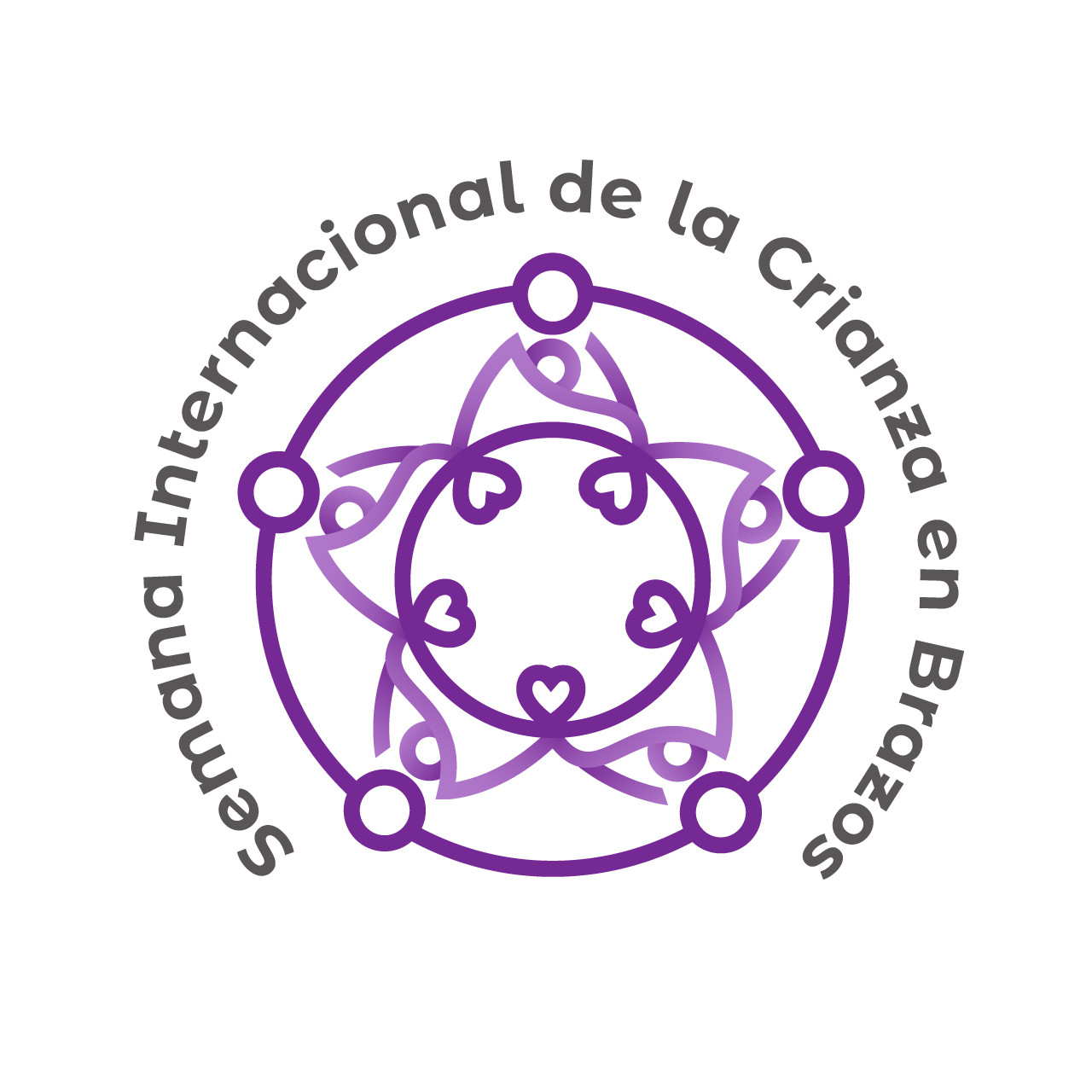 Logotipo semana internacional de la crianza en brazos 2019