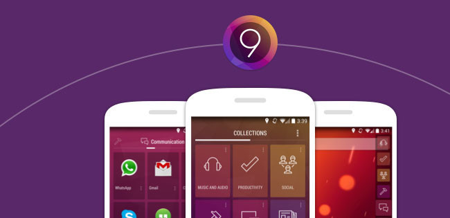 9 Cards Home Launcher