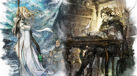 Octopath Traveler presenta a sus dos últimos héroes y el sistema de talentos en un nuevo tráiler
