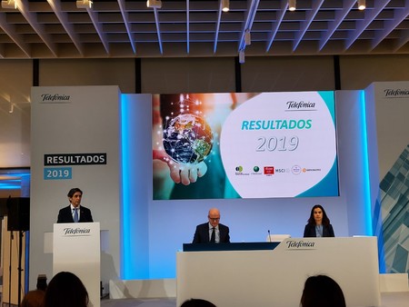 Telefónica gana un 66% menos en 2019 debido a su plan de bajas, aunque se mantiene en positivo y reduce su deuda