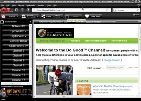 Blackbird, el navegador para la comunidad negra