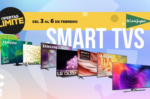 Ahórrate hasta un 35% en tu próxima Smart TV LG, Philips, Samsung o Sony con las Ofertas Límite de El Corte Inglés