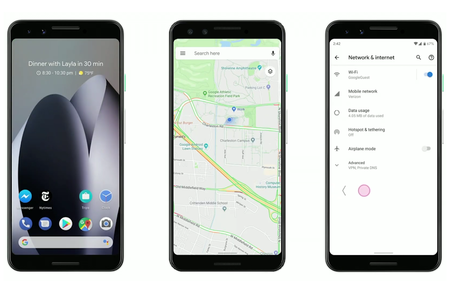 Android Q ofrecerá la nueva navegación por gestos y los clásicos tres botones
