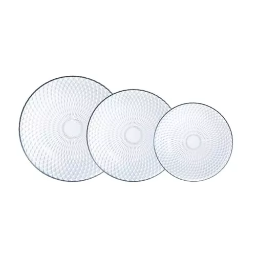 Luminarc Pampille Clear Vajilla Vidrio 18 Piezas - 6 Personas 