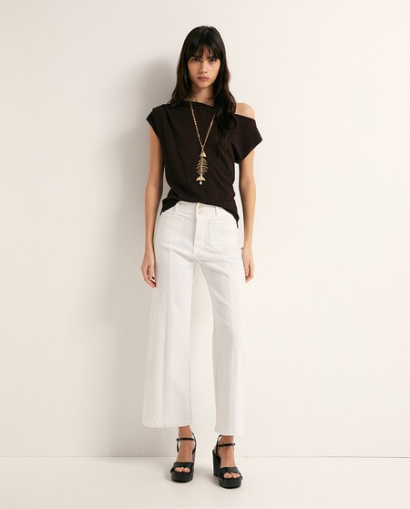 jeans blancos
