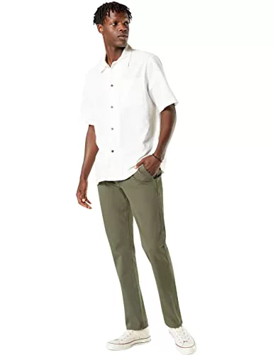 Dockers SMART 360 FLEX ALPHA SLIM, Pantalones para Hombre