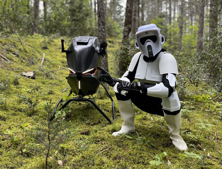 El equipo de Volonaut se tomó las referencias a 'Star Wars' bastante enserio | Imagen: Volonaut en X