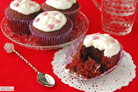 Receta fácil de red velvet cupcakes, pasión dulce para compartir