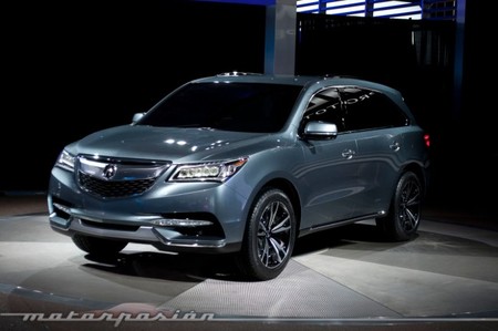Acura presenta en Detroit el prototipo del futuro MDX