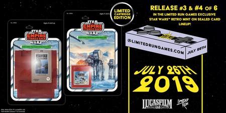 Los míticos Star Wars: Empire Strikes Back de NES y GB y Shadows of the Empire de N64 se relanzarán en cartucho gracias a Limited Run Games