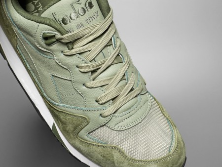 Los noventa en verde: Diadora V7000 Tea/Olivine