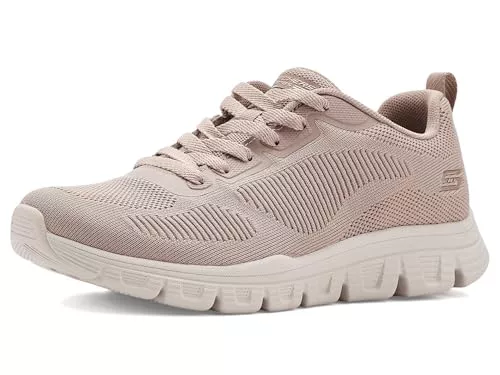 Skechers BOBS B Lite - Zapatillas para mujer, Topo, 6