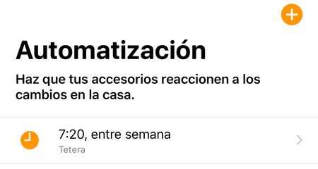 automatización HomeKit 
