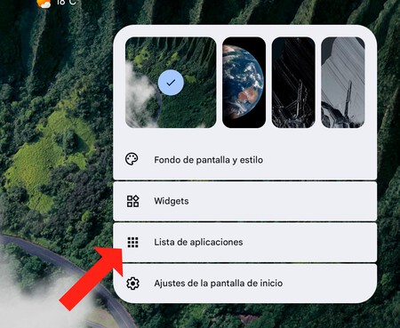 Android 16 Lista Aplicaciones