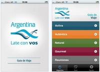 Aplicación viajera oficial de Argentina