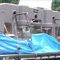 Há mais de 90 anos, Toyota comprou uma prensa Komatsu de 700 toneladas: ela viajou o mundo e agora voltou para casa para fabricar células de combustível de hidrogênio