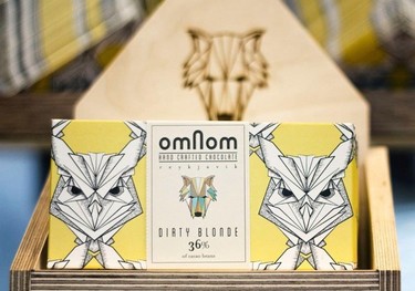 Y por si el regalo de San Valentín no llega, tengamos a mano unas tabletas de chocolate Omnom 