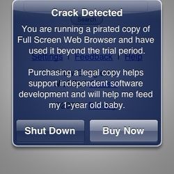 Nuevo método anti pirateria para el iPhone