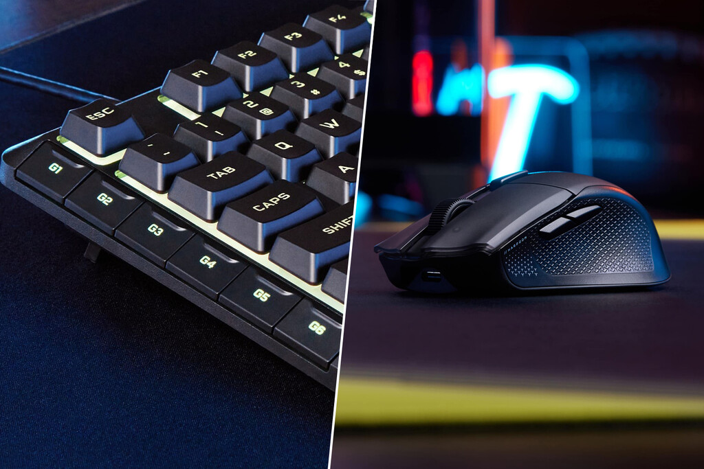 Ya es oficial: Corsair estrena dos nuevos teclados y un ratón gaming para entrar en el mundo del gaming sin gastar demasiado