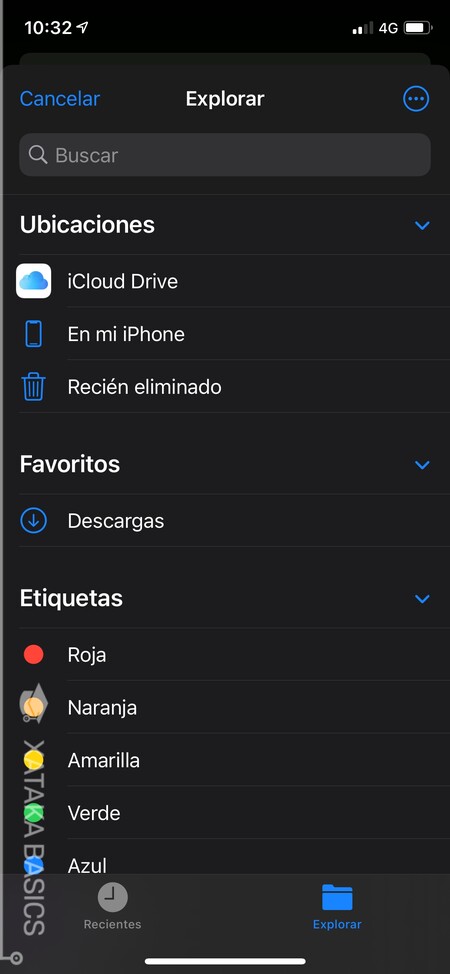 Explorador Ios