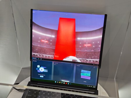 Concepto de portátil enrollable de Samsung | Imagen: Xataka