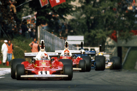 Regazzoni Lauda 1975