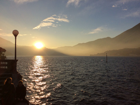 Atardecer en Bellagio