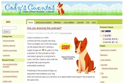 Cody's Cuentos: excelentes audiocuentos infantiles