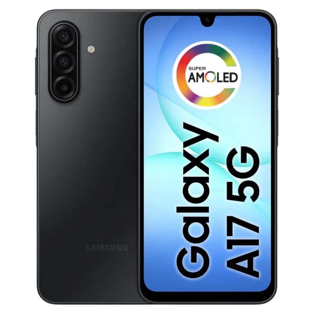Celular Samsung Galaxy A17 5g Com Ia, 128gb, 4gb Ram, Câm De 50mp, Tela De 6.7 , Nfc, Ip54 - Preto
