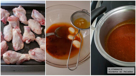 alitas de pollo con salsa barbacoa receta paso a paso 
