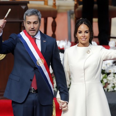Silvana López brilla como nueva Primera Dama de Paraguay. Doña Letizia, Melania, tenéis nueva rival de estilo  