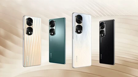 HONOR 70 Pro y HONOR 70 Pro+: nuevos flagships con potencia de MediaTek, cámaras de 54 megapixeles y carga de 100W