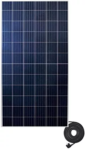 SunneSolar Kit Panel Solar Monocristalino Plug&Play 405W + Micro Inversor Enphase + 3mt Cableado