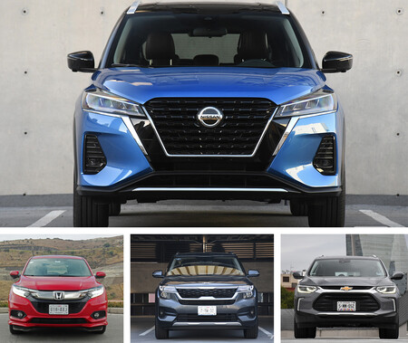 Nissan Kicks 2021 vs. los B-SUV más vendidos de México: un rival para cada versión