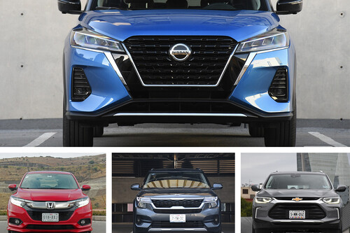 Nissan Kicks 2021 vs. los B-SUV más vendidos de México: un rival para cada versión